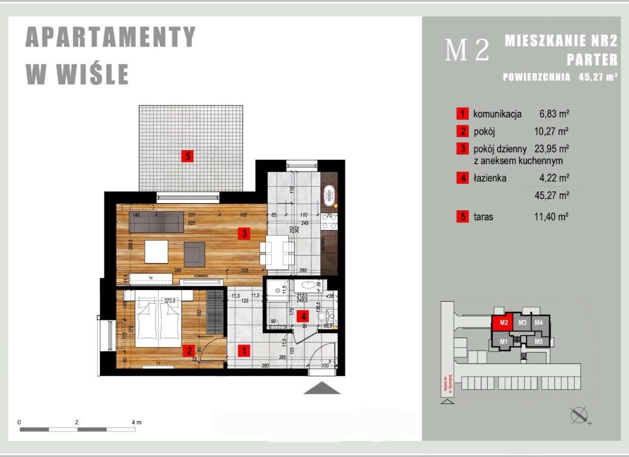 Apartament Wislanskie Skije Екстер'єр фото